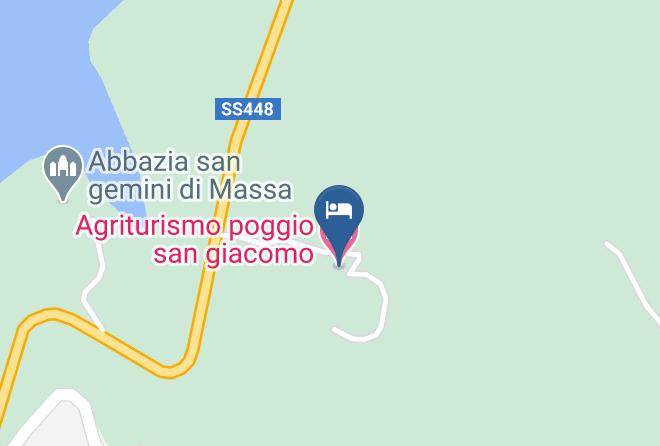 Terni - Agriturismo Poggio San Giacomo Maps