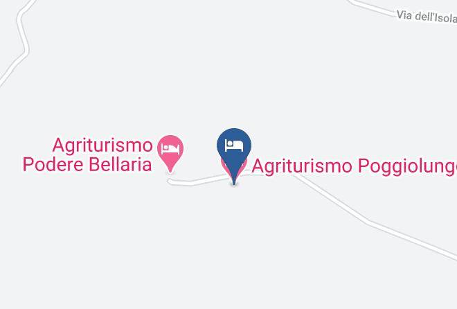 Arezzo - Agriturismo Poggiolungo Maps
