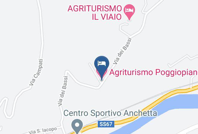 Florence - Agriturismo Poggiopiano Maps