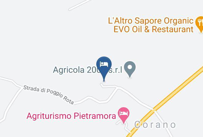 Grosseto - Agriturismo Poggiorota Maps