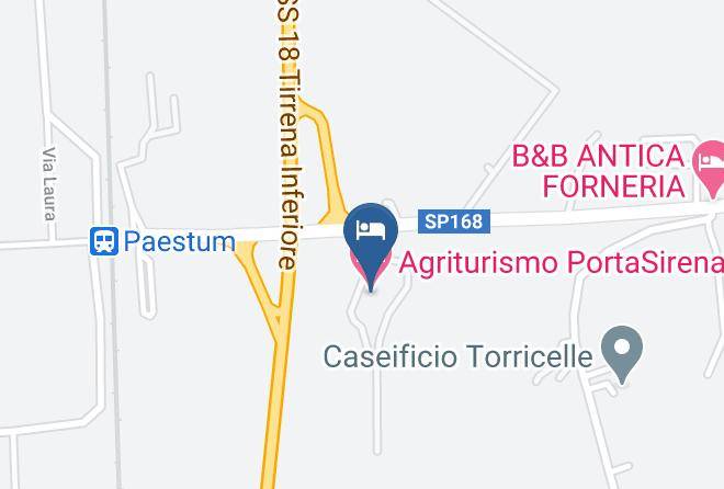 Salerno - Agriturismo Portasirena Maps