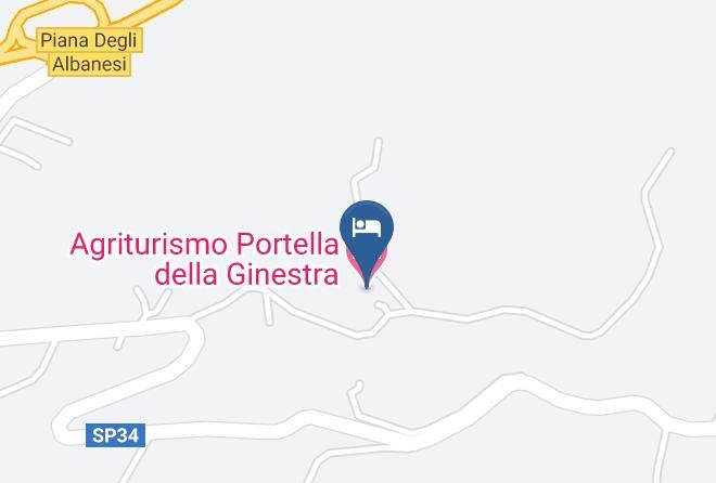 Palermo - Agriturismo Portella Della Ginestra Maps