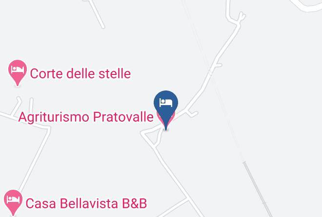 Arezzo - Agriturismo Pratovalle Maps