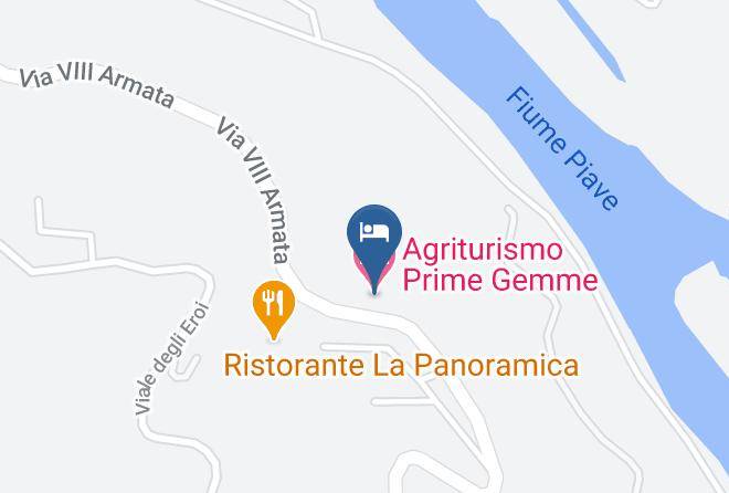 Treviso - Agriturismo Prime Gemme Maps