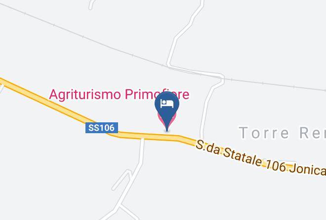Cosenza - Agriturismo Primofiore Maps