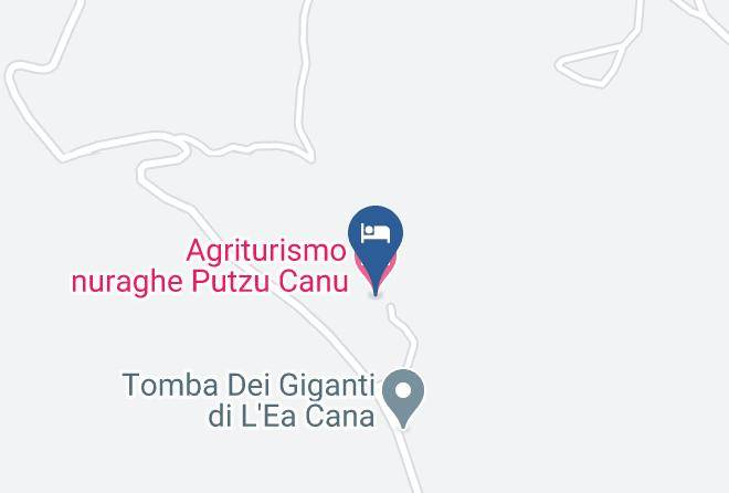 Sassari - Agriturismo Nuraghe Putzu Canu Maps