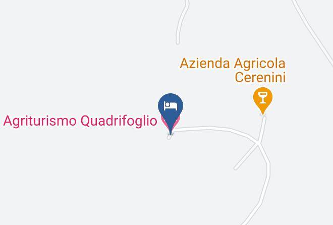 Viterbo - Agriturismo Quadrifoglio Maps