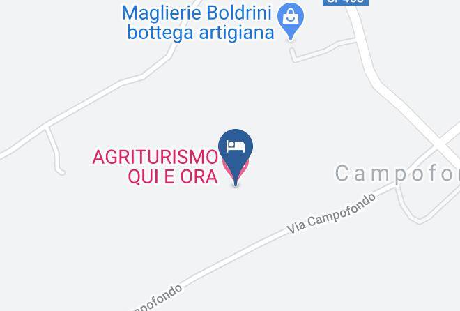 Perugia - Agriturismo Qui E Ora Maps