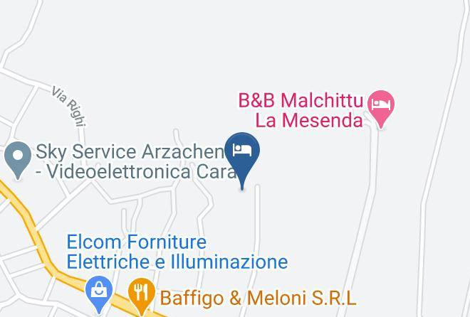 Sassari - Agriturismo Qui Si Sana Maps