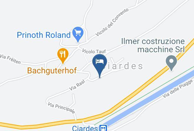 Bolzano - Agriturismo Raslgut Maps