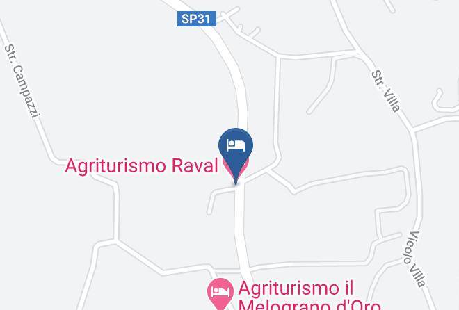 Verona - Agriturismo Raval Maps
