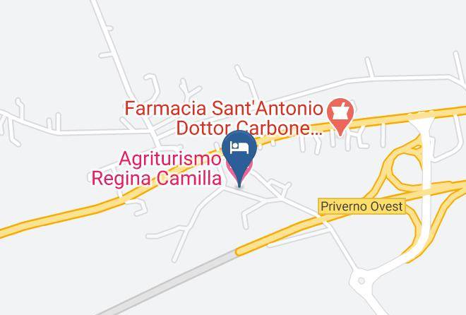 Latina - Agriturismo Regina Camilla Maps