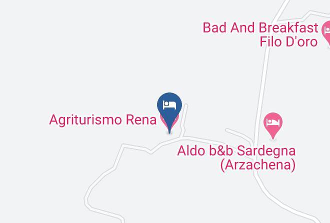 Sassari - Agriturismo Rena Maps