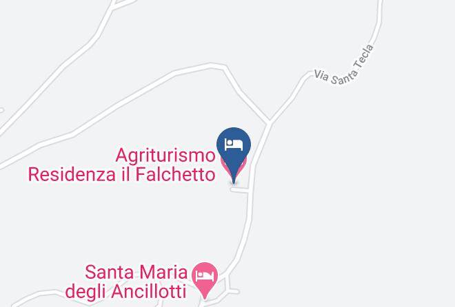 Perugia - Agriturismo Residenza Il Falchetto Maps
