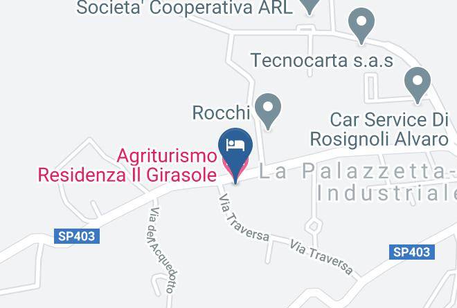 Perugia - Agriturismo Residenza Il Girasole Maps