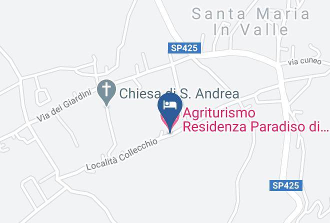 Perugia - Agriturismo Residenza Paradiso Di Carletti Emiliana Maps