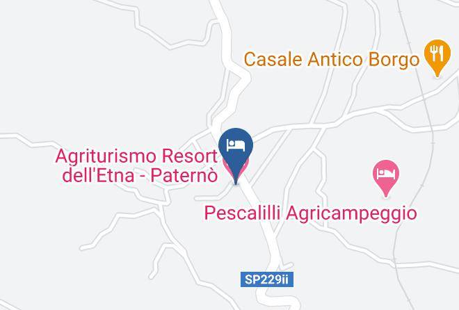 Catania - Agriturismo Resort Dell'etna Paterno Maps