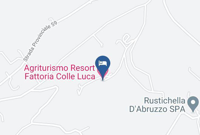 Pescara - Agriturismo Resort Fattoria Colle Luca Maps