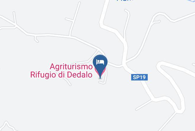 Agrigento - Agriturismo Rifugio Di Dedalo Maps