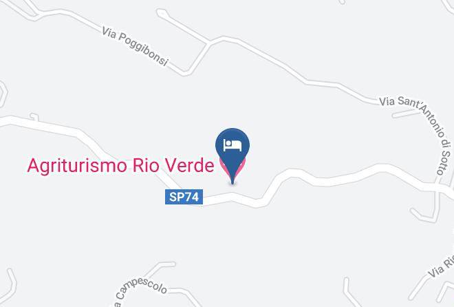 Bologna - Agriturismo Rio Verde Maps