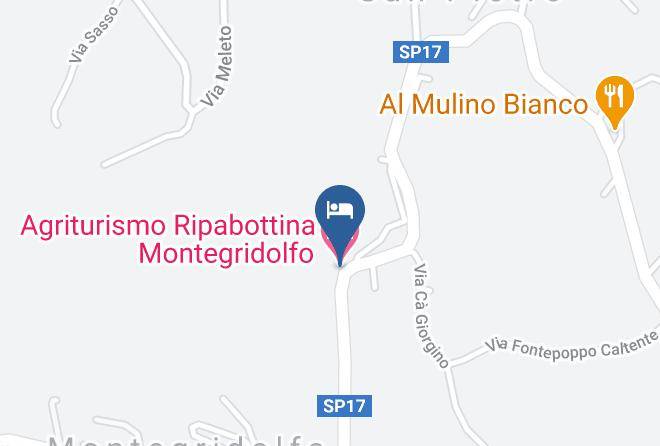 Rimini - Agriturismo Ripabottina Montegridolfo Maps