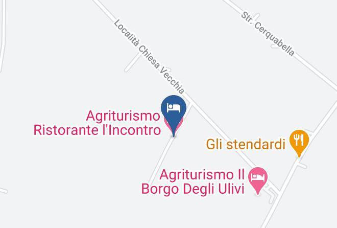 Viterbo - Agriturismo Ristorante L'incontro Maps