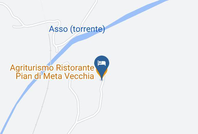 Siena - Agriturismo Ristorante Pian Di Meta Vecchia Maps