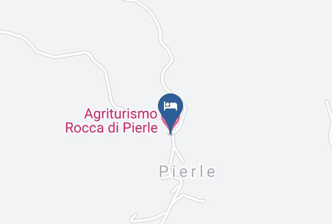 Arezzo - Agriturismo Rocca Di Pierle Maps