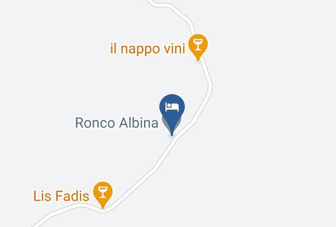Udine - Agriturismo Ronco Albina Maps