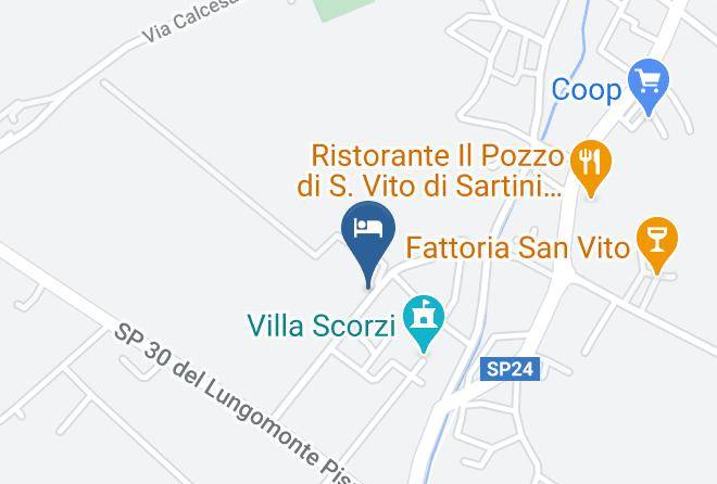 Pisa - Agriturismo Rosselmini Tuscany Maps