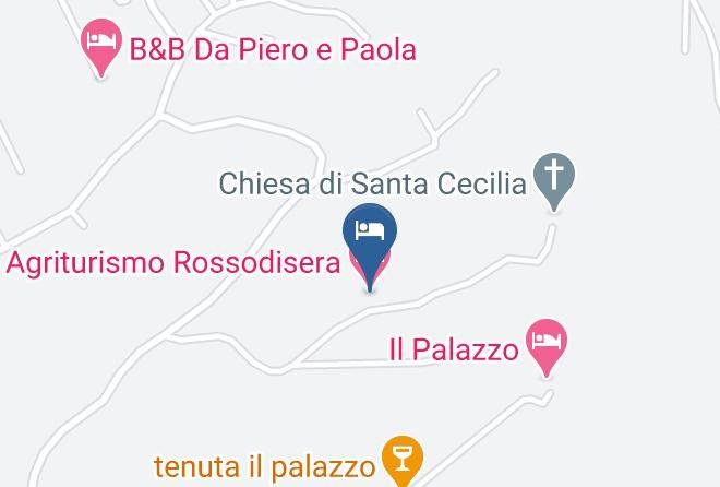 Arezzo - Agriturismo Rossodisera Maps