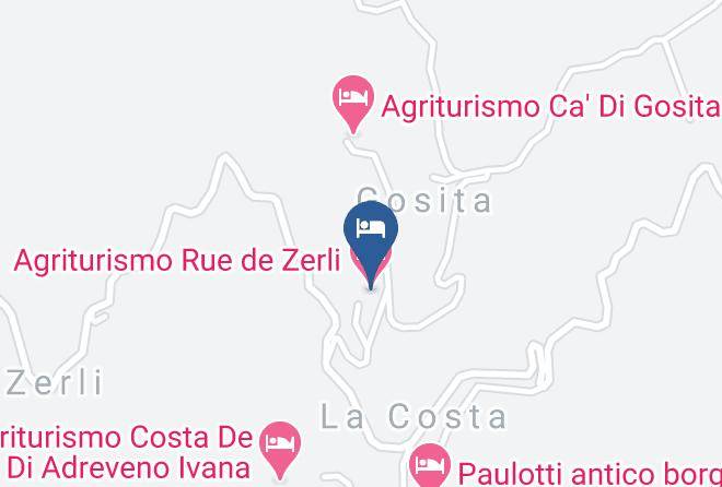 Genoa - Agriturismo Rue De Zerli Maps