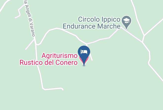 Ancona - Agriturismo Rustico Del Conero Maps