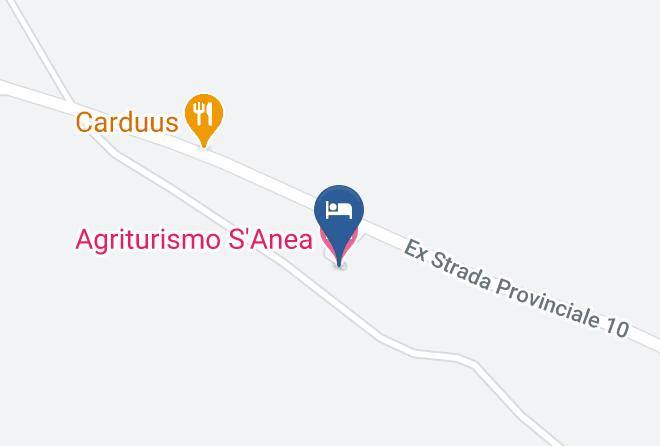 Oristano - Agriturismo S'anea Maps