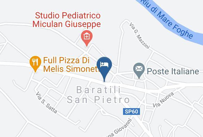 Oristano - Agriturismo S'omu Maps