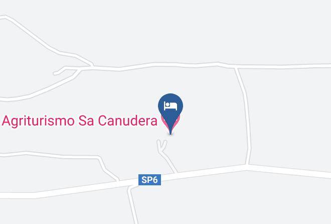 Oristano - Agriturismo Sa Canudera Maps