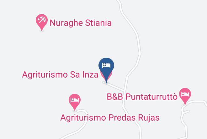 Nuoro - Agriturismo Sa Inza Maps