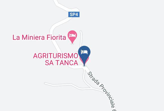 Province Of South Sardinia - Agriturismo Sa Tanca Maps