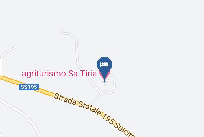 Province Of South Sardinia - Agriturismo Sa Tiria Maps