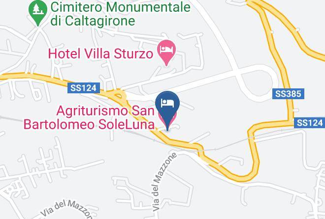 Catania - Agriturismo San Bartolomeo Soleluna Maps