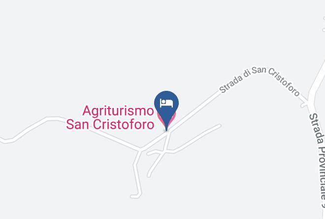 Terni - Agriturismo San Cristoforo Maps