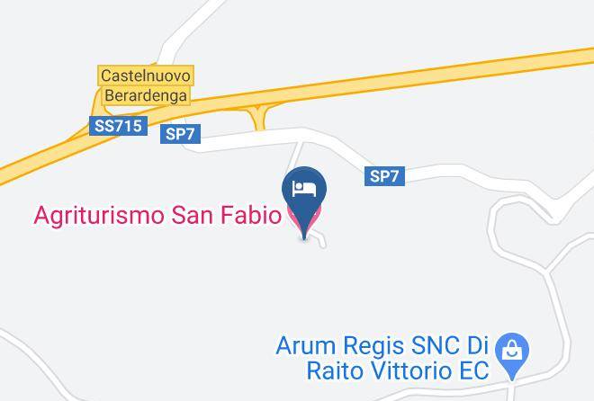 Siena - Agriturismo San Fabio Maps