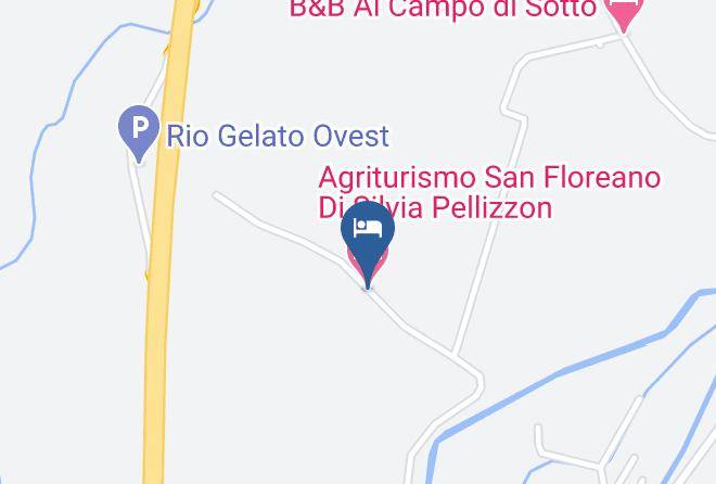 Udine - Agriturismo San Floreano Di Silvia Pellizzon Maps