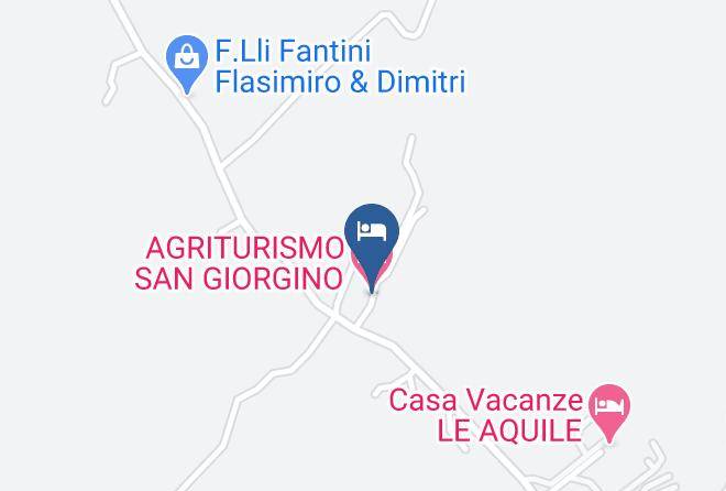 Grosseto - Agriturismo San Giorgino Maps