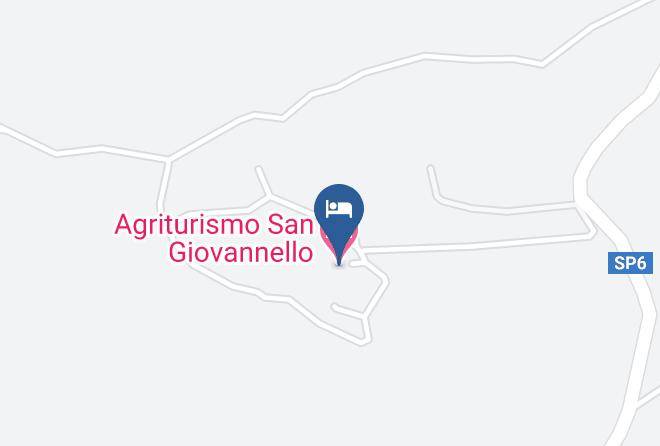 Enna - Agriturismo San Giovannello Maps