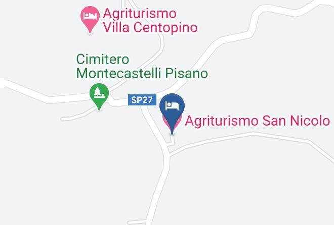 Pisa - Agriturismo San Nicolo Maps