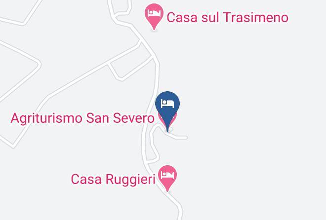 Perugia - Agriturismo San Severo Maps