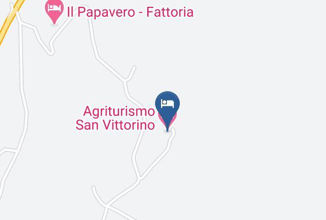 Perugia - Agriturismo San Vittorino Maps