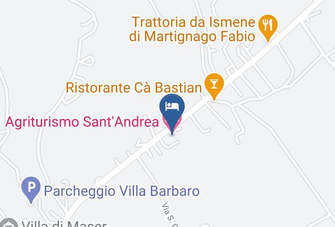 Treviso - Agriturismo Sant'andrea Maps