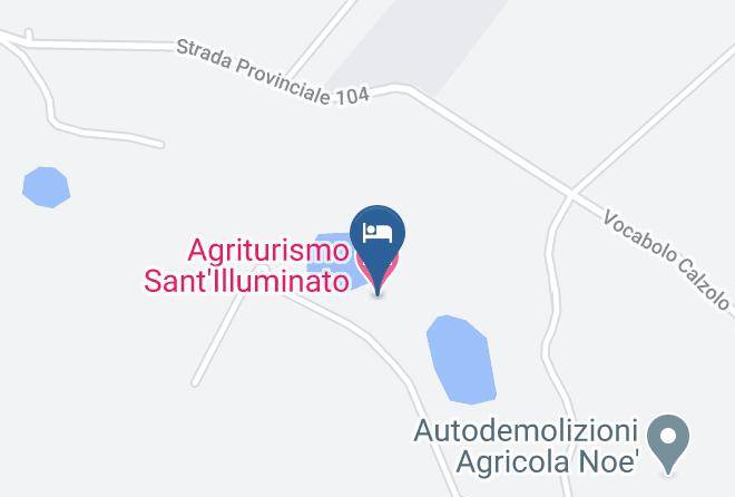 Perugia - Agriturismo Sant'illuminato Maps